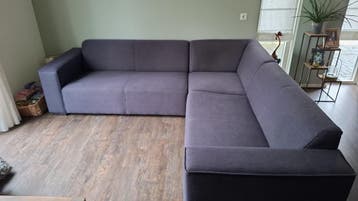 Gratis Antraciet hoekbank