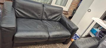 2 leren banken gratis