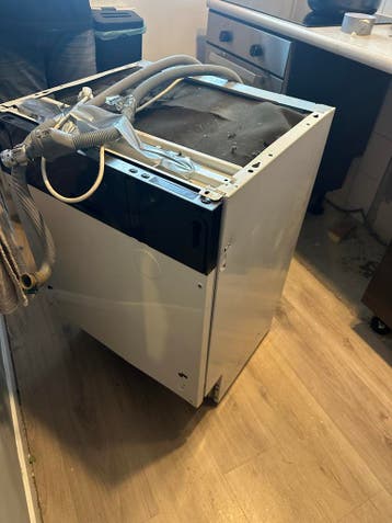 Gratis ophalen Witte inbouw vaatwasser