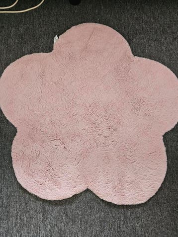 Roze wolk vloerkleed - zacht en decoratief