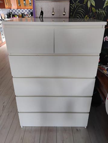 Ladekast wit, gratis afhalen!