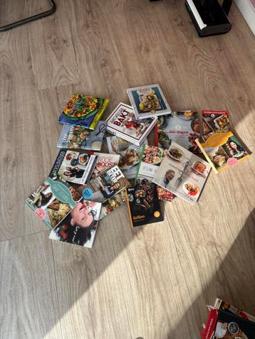 Diverse  kookboeken, gratis afhalen