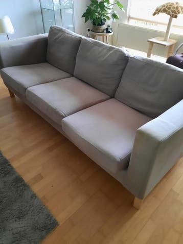 Comfortabele 3-zitsbank - Lichtgrijs