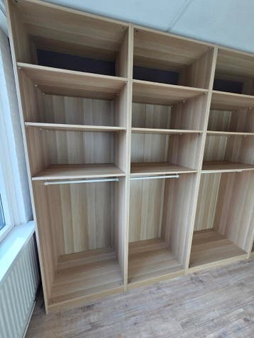 Open kledingkast 75x235x58 cm met hangruimte + planken