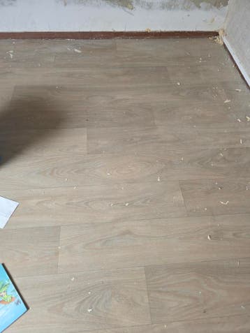 Gratis Linoleum Vloer 360x300cm - Zo goed als nieuw