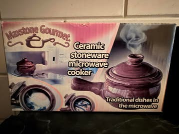Maxstone Gourmet keramische magnetron cooker - Nieuw in doos