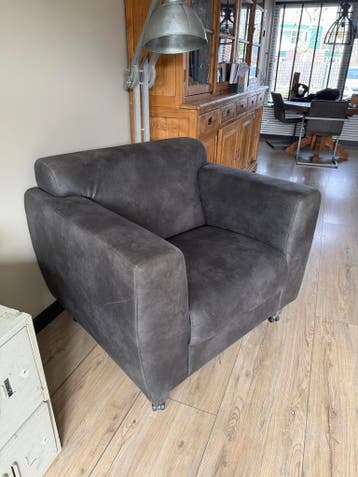Grijze Fauteuil - Loveseat, zeer comfortabel