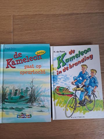2 Kameleon boekjes - Fred Diks & H. de Roos
