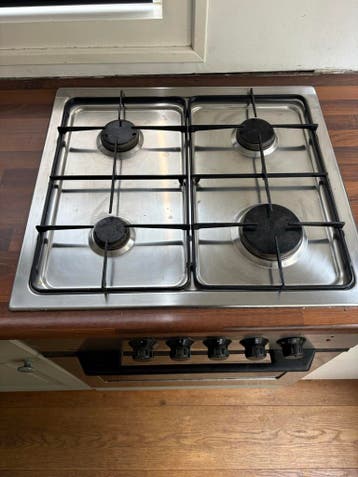 Zanussi kookplaat met defecte oven