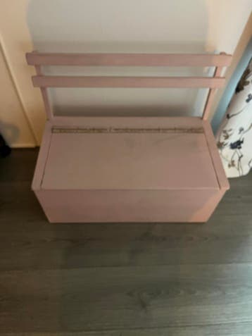 Gratis bankje / opbergkist opknapper