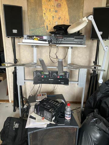 Dj meubel unit ijzer