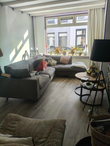 Groene hoekbank 3.10 x 2.10