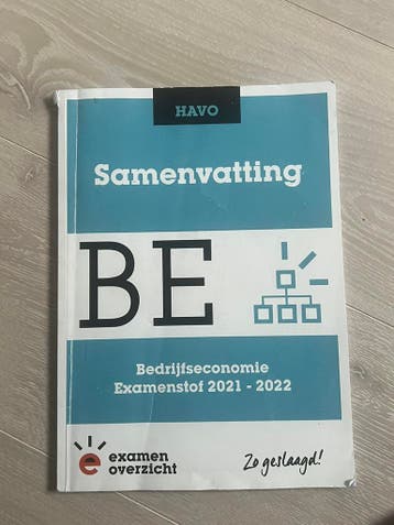 Samenvatting examenoverzicht BECO havo