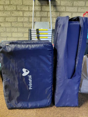 Gratis prenetal campingbedje met matras