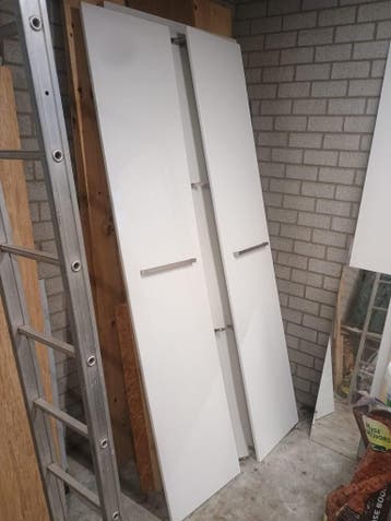 Ikea Pax kast deuren Hoogglans wit