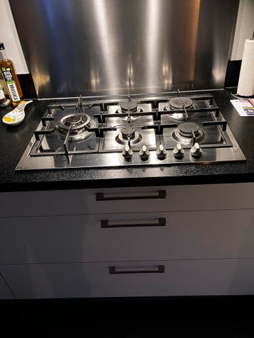 Etna Gaskookplaat met wokbrander - 74.5x50.5 cm