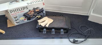 Gratis Philips raclette grill HD 4336- gourmetstel- bakplaat