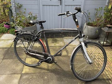 Batavus “San Remo” stads/toerfiets. 8 versnellingen, grijs.