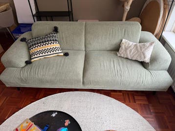 Bank driezits 210 x 65 (zitdiepte)