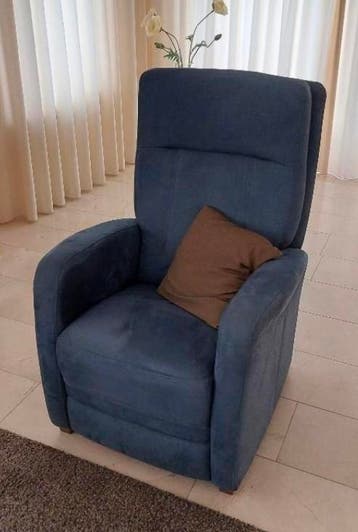 Alcantara fauteuil, 2 stuks