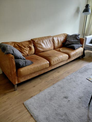 Leren industriële bank gratis af te halen