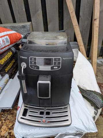 Niet werkende koffie zet apparaten