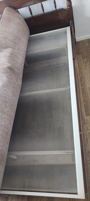 Spiraalbodems met matrassen