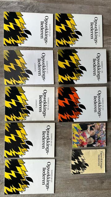 Opwekkingsliederen muziekbundels - Complete collectie