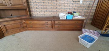 2 ladekasten massief eiken