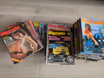 Bigtwin vanaf het begin Nr 1 maart 1986 t/m Nr 185 juni 2002