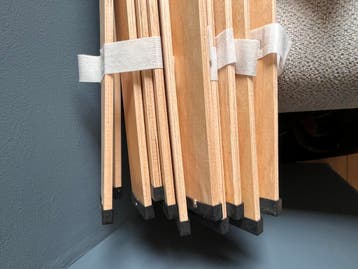 Gratis: Lattenbodem twijfelaar