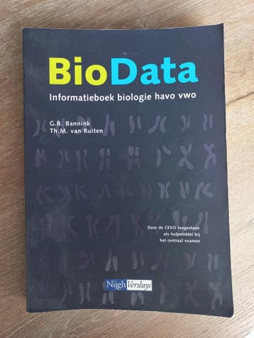BioData Informatieboek biologie havo vwo