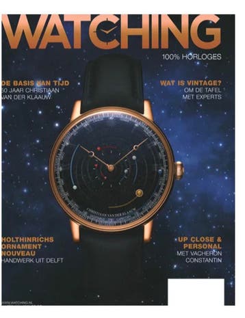 GEVRAAGD tijdschrift en boeken over horloges