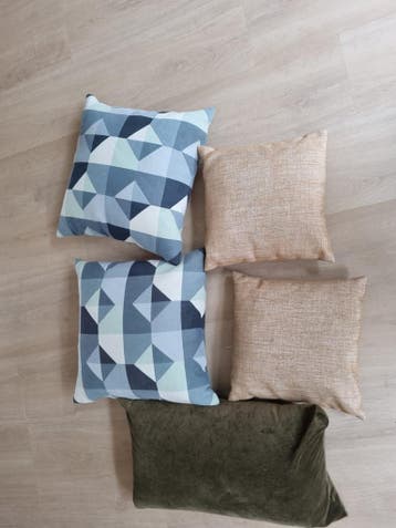 Diverse sierkussens in goede staat