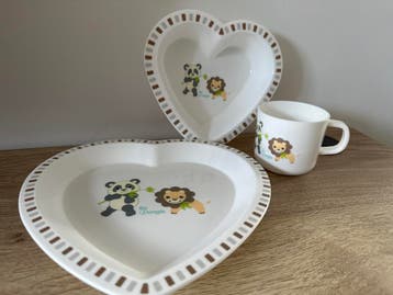 Baby servies ongebruikt