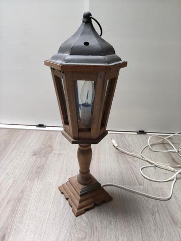 Lantaarn met vlam effect