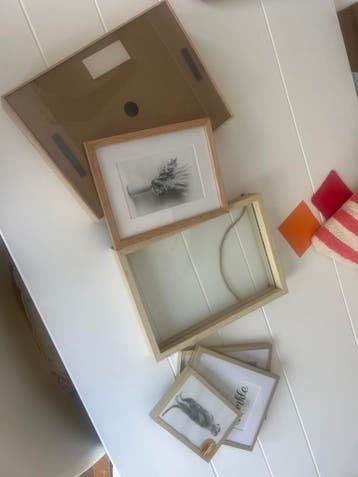 Gratis diverse fotolijsten op te halen