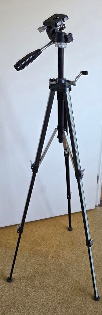 Stit2 fotostatief (kleur: zwart) makkelijk inklapbaar