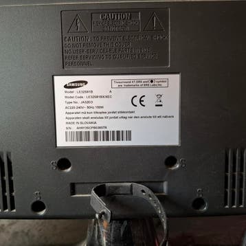 3 Oude Werkende Kleurentelevisies (Samsung, Philips, MT)