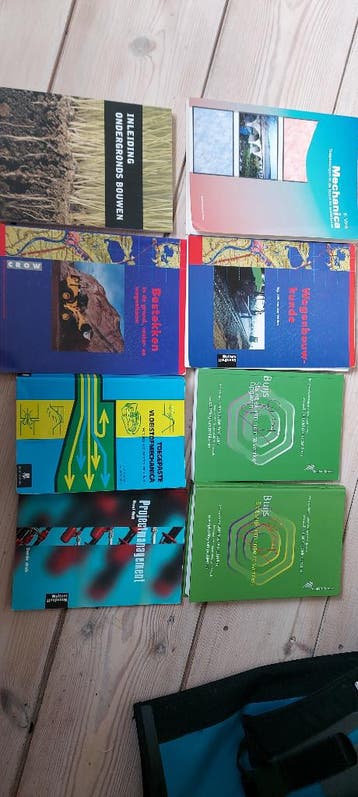 Oude boeken civiele techniek