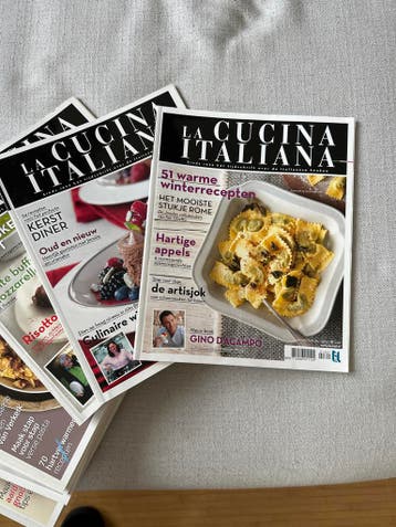 12 culinaire tijdschriften La Cucina Italiana