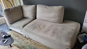 Halve hoekbank, alleen ophalen vrijdag 3 april