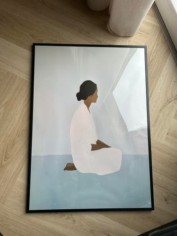 Poster incl lijst 50x70 gratis 2 stuks