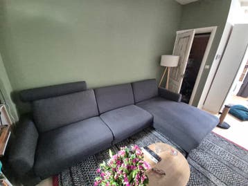 Grote bank met ottomaan, 300x160 cm, gratis af te halen