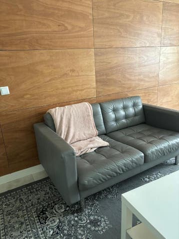 Leren IKEA 2 Zits bankje