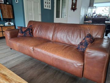 Gratis: Leren bankstel (3-zits)