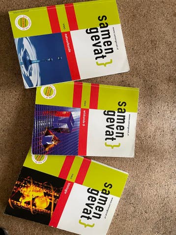VWO samengevat: Biologie, Wiskunde B, Natuurkunde