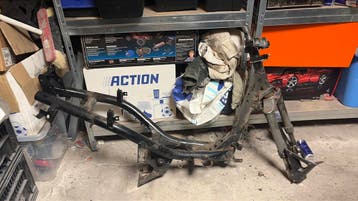 Peugeot vivacity frame 2005 met WOK met papieren