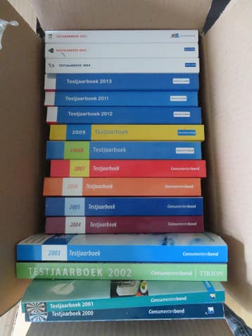 Testjaar boeken van Consumentenbond