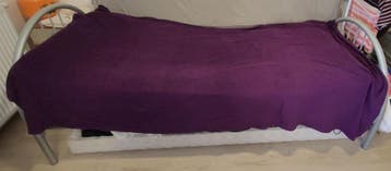 Eenpersoons Bedbodem + Matras (optioneel)